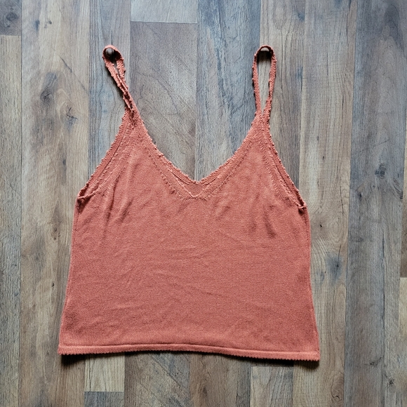 Reformation Wisteria Top Salmon XL - Picture 8 of 10